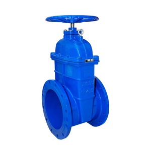 Válvula de Compuerta Manual de Hierro Dúctil de 200mm 400mm con Brida de Sellado Suave para Alta Temperatura 1.0-2.5MPa Z45X-10P Precio - Product Image 1