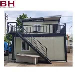 20ft Detachable Container House Fast Installation with Sandwich Panel Worker Room for Worker Accommodation