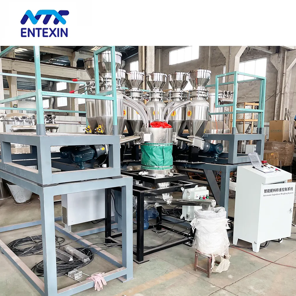 High precision auxiliary material batching machine for supplying small additive formula machines