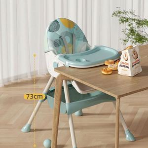 <b>Plastic</b> Modern Safety Baby High Chair with Foot Rest for Infant Dining <b>Table</b> and Hotel Use - Product Image 3