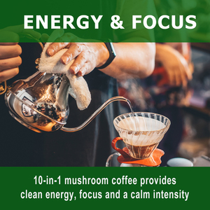 Café de Hongos de Marca Privada con Hongo Seta Reina, Café Instantáneo en Polvo para Mejorar la Claridad Mental - Product Image 4