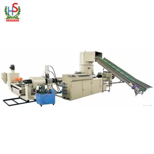 Hot Sales Plastic Granulating Recycling Machine Line Hot Cutting Granulator Machine Pe Granules Making Machine