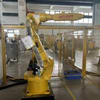 Robot industriel Thinkmotion 6 axes, 12 kg, moteur à engrenages PLC, précision 0,05 mm, indice de protection IP67, soudage au laser, découpe, ébavurage, automatisation