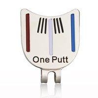 Conception gratuite Personnalisée Concevez Votre Propre Marqueur De Balle De Golf Magnétique Clip De Chapeau De Pièce De Monnaie Pour Club De Golf
