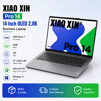 Originele Nieuwe Groothandel Xiaoxin Pro 14 Laptop 14 Inch 2.8K OLED Zakelijke Laptop AMD Ryzen7 16GB 1TB SSD Aluminium Behuizing Notebook PC