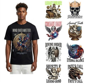 ฟิล์มทรานเฟอร์แบบกำหนดเองที่กำลังเป็นที่นิยมสำหรับเสื้อยืดสตรีทแวร์ ความยืดหยุ่นสูง 75u PET พิมพ์สกรีนสัมผัสนุ่ม ซักได้ - Product Image 2