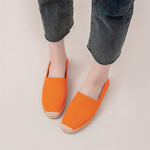 <span class=keywords><strong>Alpargatas</strong></span> de Lona Amarilla Premium para <span class=keywords><strong>Mujer</strong></span>, Transpirables, Ligeras, Tejidas en Yute, Antideslizantes, Mocasines de Verano - Product Image 6