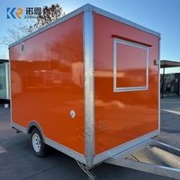 Petits camions de restauration avec cuisine complète, entreprise de restauration mobile, aménagement de cuisine personnalisé pour camion de restauration