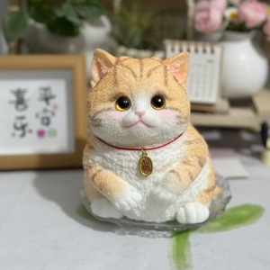 Jouet en peluche chat mignon fait main avec effet de musique et de pétrissage, cadeau unisexe pour enfants - Product Image 6