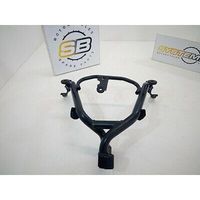 Buell Handlebar Riser Lightning X1 Kompatibel Hitam Baja Sedang Aksesori Motor Tidak Tahan Air Buatan Italia untuk