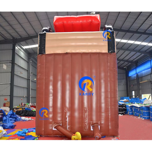 Precio barato patio trasero al aire libre niños divertido comercial inflable Casa de rebote salto tobogán acuático para la venta - Product Image 4