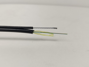 Cable de Fibra Óptica para Exteriores GYXTC8Y en Forma de 8, 6/12 Núcleos, G652D SM, Autoportante, Aéreo, FTTH - Product Image 1
