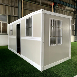 Maison préfabriquée en conteneur certifiée CE, assemblage rapide, résistante au vent, modulaire, pliable, appartement préfabriqué en conteneur - Product Image 1