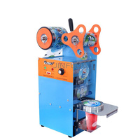 Scelleuse semi-automatique électrique pour gobelets et bouteilles en plastique, pour l'emballage de boissons et d'aliments, 110V/220V