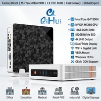 Mini PC Core I5 11300H 16GB DDR4 512GB SSD, Computadora de Escritorio Compacta para Negocios y Oficina, Fabricante OEM ODM