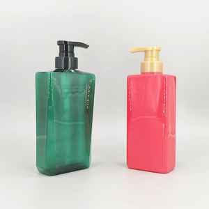 Confezioni di Lusso per la Cura della Pelle, Bottiglie con Pompa in PET PETG da 300ml e 500ml per Bagnoschiuma e Gel <span class=keywords><strong>Doccia</strong></span> - Product Image 6