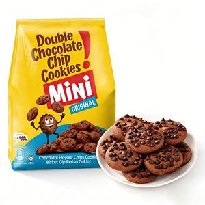 Biscotti con Gocce di Cioccolato Doppio 260g, Cibo Halal per l'Esportazione, Confezione Multipla per Famiglia - Product Image 1