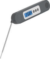 Termometer makanan elektronik, alat pengukur suhu Oven elektronik untuk memasak memanggang susu daging, lipat Digital T11