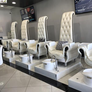 Crystal knop fancy garra rufa vis pedicure stoel met pedicure tub - Product Image 5