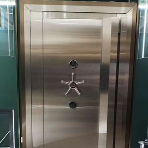 Ul608 thử nghiệm thép không gỉ mạnh mẽ cửa phòng an ninh cao Vault cửa với khóa mã cơ khí - Product Image 6