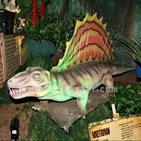 Robot monstre animé grandeur nature, dragon animatronique géant