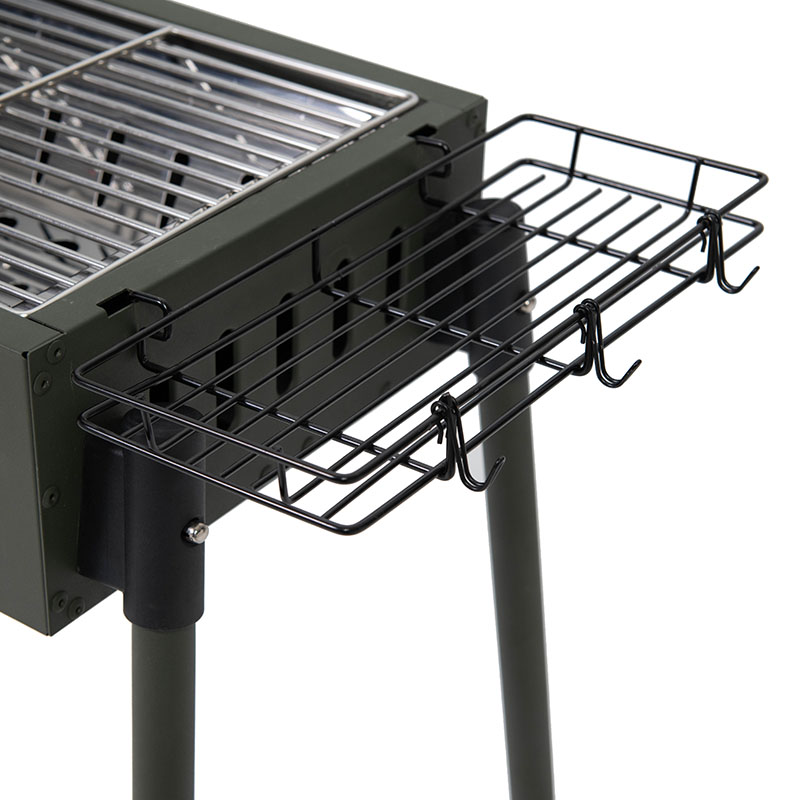 SS201 Smokeless Charcoal BBQ Stove Grill Outdoor Garden Barbecue Grill For Gas Stove