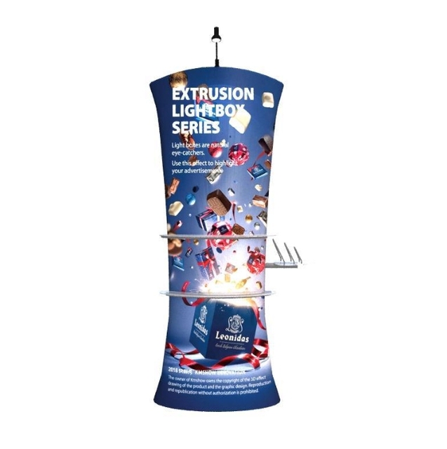Aluminum Frame Portable Advertising Tension Fabric Modular Exhibition Booth Exhibition Stand