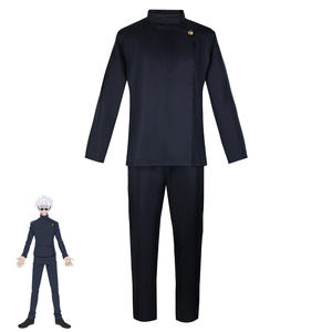 Costume de <span class=keywords><strong>cosplay</strong></span> de <span class=keywords><strong>Gojo</strong></span> Satoru de High School of the Dead, maison de Jokey, studio de verre de Nitro, chanteuse, costume d'Halloween - Product Image 5