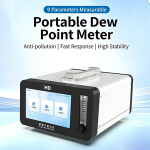 Analizador de Punto de Rocío Inteligente Portátil, Almacenamiento de 100,000 Datos, Autocalibración, Alta Precisión, Alarma Sonora y Luminosa, Batería de 24V, Gas - Product Image 3