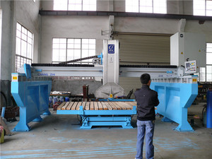 Pont de marbre machine de découpe <span class=keywords><strong>SQQ</strong></span>-800B infrarouge pont de granit scie coupeuse - Product Image 6