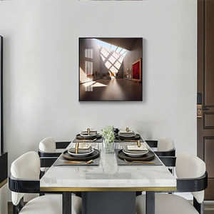 Peinture décorative artistique avec effet d'extension de lumière et d'ombre <span class=keywords><strong>sur</strong></span> <span class=keywords><strong>le</strong></span> mur de fond du <span class=keywords><strong>restaurant</strong></span> Peinture en porcelaine de cristal - Product Image 2