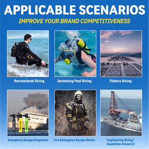 Kit <span class=keywords><strong>de</strong></span> <span class=keywords><strong>bouteille</strong></span> d'air <span class=keywords><strong>de</strong></span> <span class=keywords><strong>plongée</strong></span> sous-marine 1L approuvé par DOT CE haute en aluminium 15-20 minutes <span class=keywords><strong>pompe</strong></span> à air <span class=keywords><strong>de</strong></span> réservoir <span class=keywords><strong>de</strong></span> <span class=keywords><strong>plongée</strong></span> pour l'oxygène comprimé - Product Image 4