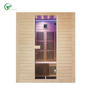 Meistverkaufte <span class=keywords><strong>Fenya</strong></span> FY-8003SC Traditionelle Finnische Trockensauna Tragbare 2-6 Personen Sauna mit Modernem Design aus Massivem Hemlockholz - Product Image 3