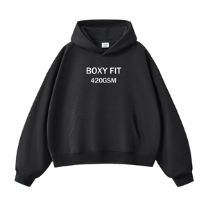 เสื้อฮู้ดดี้กราฟิกขายส่ง ทรงโอเวอร์ไซส์ ลายบาติก ผ้าฝ้าย 100% เสื้อพูลโอเวอร์ผู้ชาย สั่งซื้อจำนวนมาก ผลิตจำนวนน้อย จัดส่งรวดเร็ว รับออกแบบตามสั่ง - Product Image 5