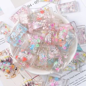 Jouet éducatif pour enfants, vente en gros, chien coloré galaxie, accessoires de décoration en résine pour slime - Product Image 5