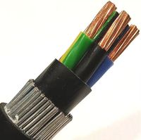 Hochwertiges 0,6/1KV CU/XLPE/SWA/PVC-Stromkabel 3+2 Adern XLPE-isoliert und PVC-ummantelt