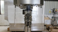 Machines de capsulage de bouteilles en verre semi-automatiques avec structure magnétique machine de capsulage en aluminium pour boissons/soda/vin/bière