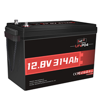 Baterai Lifepo4 Prismatic 6000 Cycling 12v 320ah 280ah 310Ah untuk Penyimpanan Tenaga Surya
