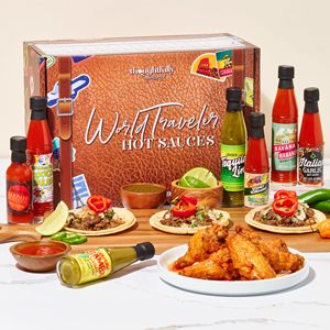 Set de Regalo de Cristal Hecho a Mano World Traveler, Sabores Veganos y Vegetarianos como Cowboy Bacon y Ajo Italiano, Set 15 - Product Image 3