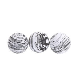 Small Eco-Friendly <b>EVA</b> Cat Toy Balls with Planet Design Interactive for Chewing and Playing Solid Pattern - Product Image 5
