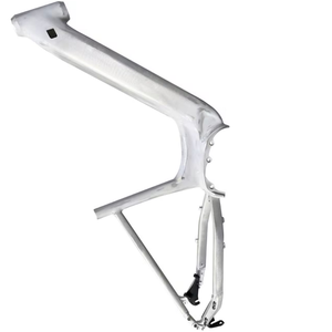 Cadre de <span class=keywords><strong>moteur</strong></span> central en alliage pour vélo électrique pour femmes BMX Mountain Bikes Cruisers-Cadre de vélo avec entraînement par courroie pour la conduite sur route - Product Image 1