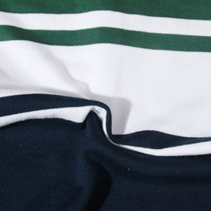 Maglie <span class=keywords><strong>da</strong></span> Rugby lavorate a maglia in maglia di cotone a righe con stampa <span class=keywords><strong>e</strong></span> ricamo del Logo a maniche lunghe <span class=keywords><strong>da</strong></span> uomo personalizzate - Product Image 4
