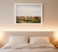 Peinture sur toile de portrait d'animal équestre, thème équestre, décoration