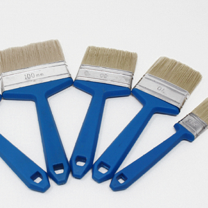 Paint Brush Multi Size Plastic Handle Tinplated Ferrule Paint Brush Set Oil Paint Brush