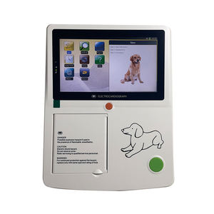 Lexison VECG-H3V Hoge Kwaliteit 3 Kanaals Herbruikbare Veterinaire <span class=keywords><strong>Ecg</strong></span> <span class=keywords><strong>Machine</strong></span> 7Inch Kleur Touchscreen Hoge Resolutie Thermische Printer - Product Image 4