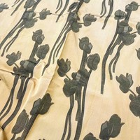 Dernière conception 145cm 155gsm motif végétal Jacquard Abaya tissu personnalisé Polyester Lurex Jacquard tissu pour Jersey