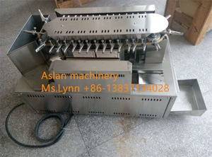Satay <span class=keywords><strong>kebab</strong></span> brochettes grill machine/auto yakitori grill machine/flip automatique rotatif poulet satay brochette grill machine - Product Image 2