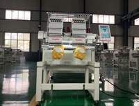 YunFu 2 têtes 12 15 aiguilles chapeau monogramme Machine à broder Dahao Pr1055x Machine à broder