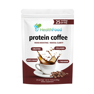 Café de Proteína Personalizado OEM con Cafeína y Creatina, Favorece la Fuerza, Quema Grasa y Mejora el Estado de Ánimo - Product Image 1