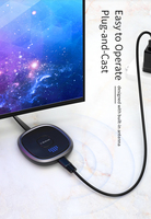 Transmisor inalámbrico G19 Hdmi/4K y recepción de vídeo Wifi para cámara, receptor Hdmi limpio, extensor Usb de 500M